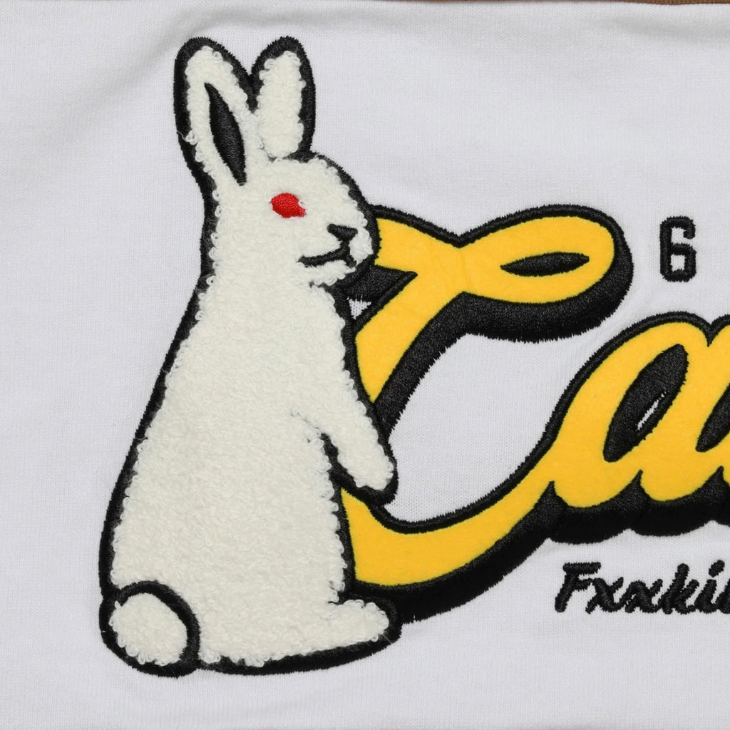 Caution Rabbit Classic Rugby Long-sleeve Shirt