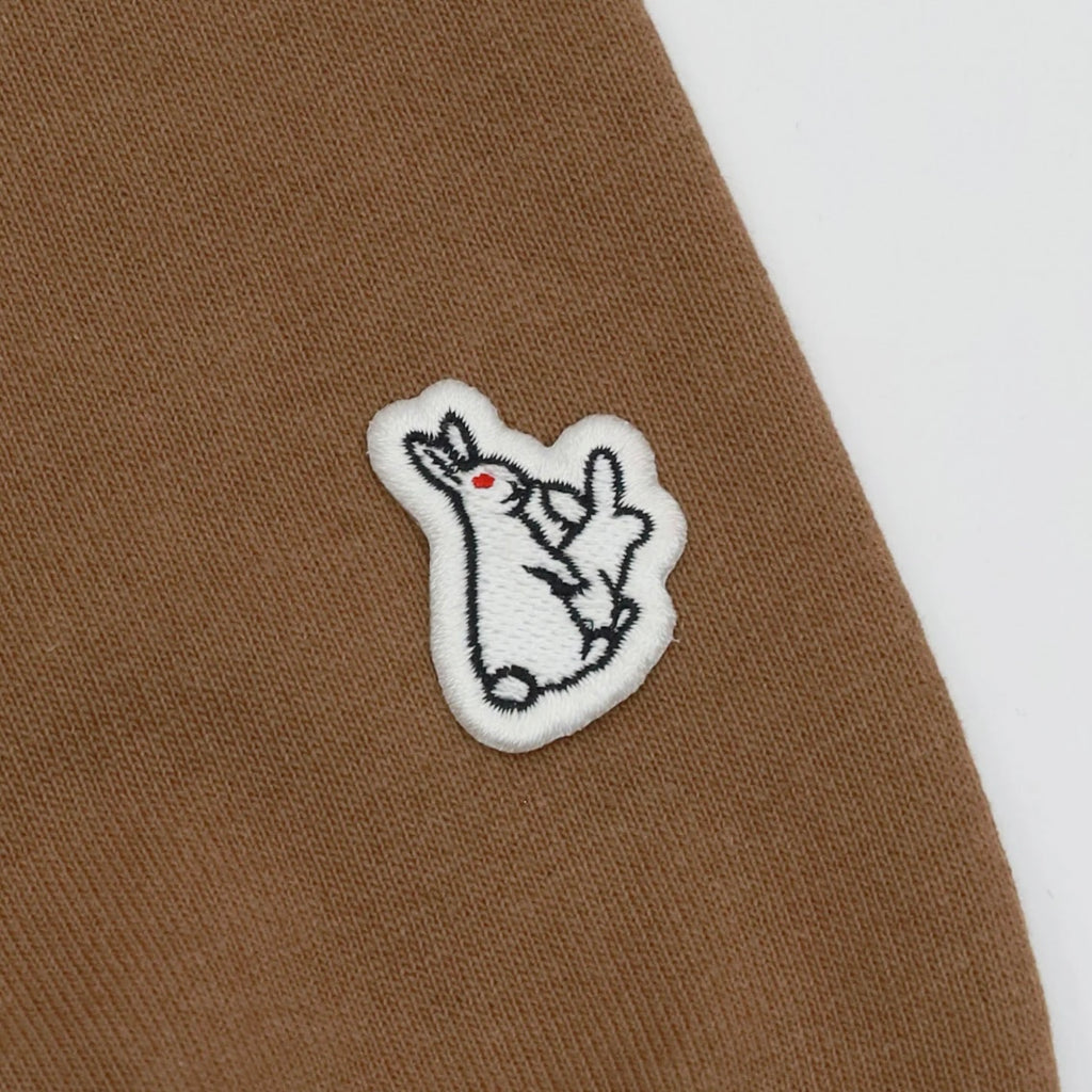 Caution Rabbit Classic Rugby Long-sleeve Shirt